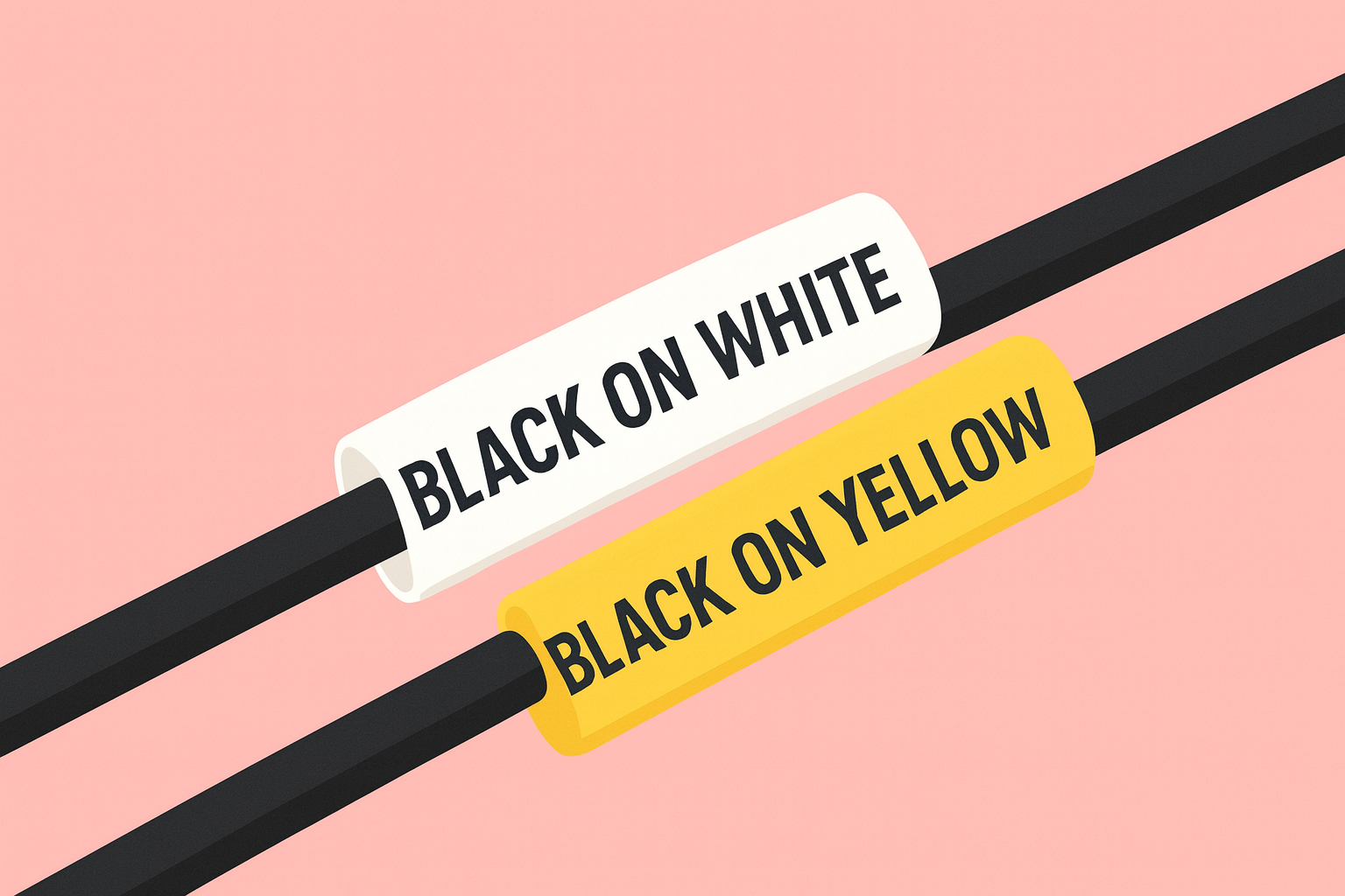 Dymo Heat-Shrink Tubes – professional cable identification