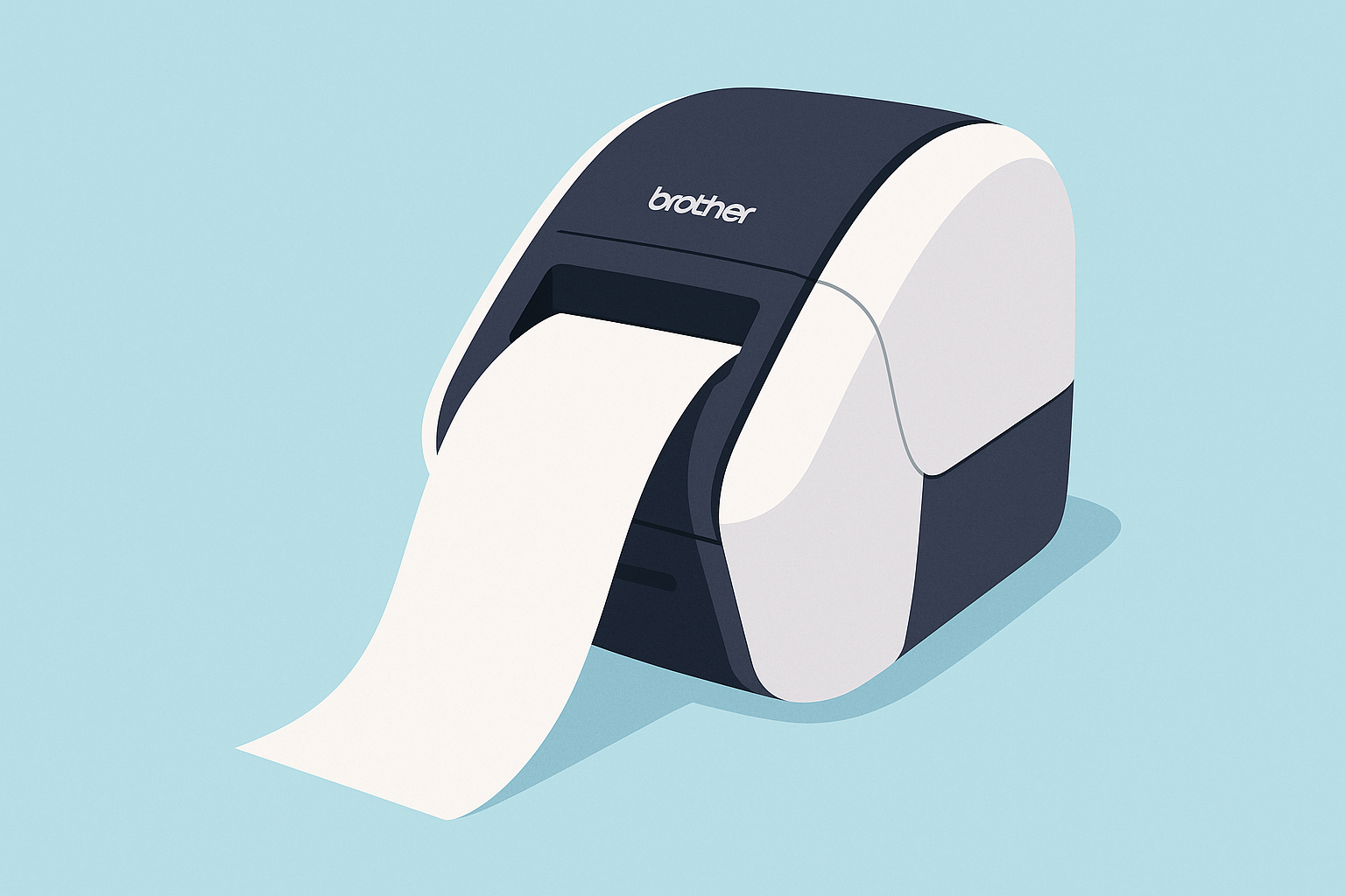Brother continuous rolls – print any label length you want