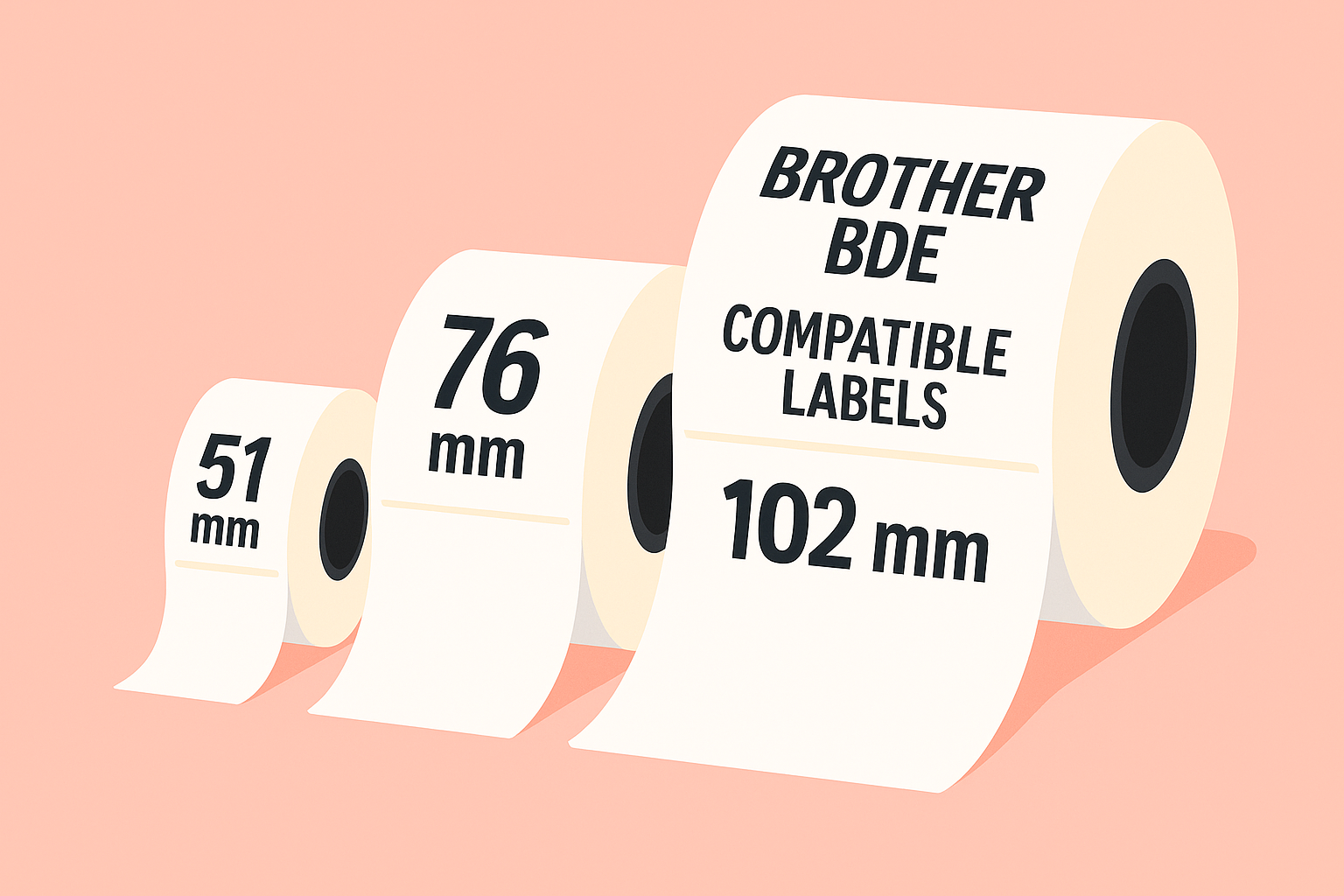 Which Brother BDE label size do I need?