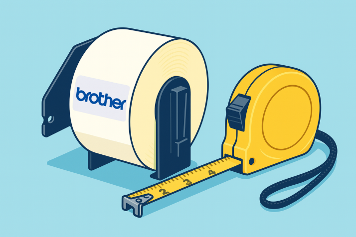 Brother DK size chart: complete overview