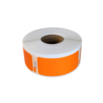Dymo 11352 orange compatible labels