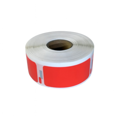 Dymo 11352 compatible labels red, 25 x 54mm, 500 labels