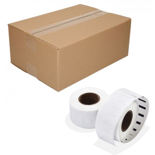 10 rolls Seiko SLP-2RL compatible labels, 28 x 89mm, 130 labels