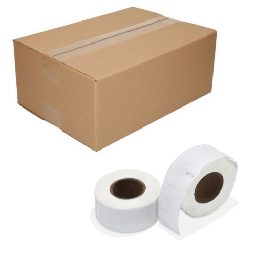 10 rolls Dymo 99017 compatible labels, 12 x 50mm, 220 labels
