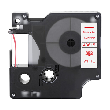 Dymo 43615 compatible lettering tape