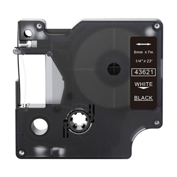 Dymo 43621 compatible letter tape