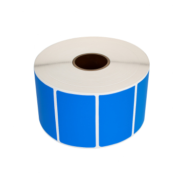 Zebra 57 x 32 compatible labels blue