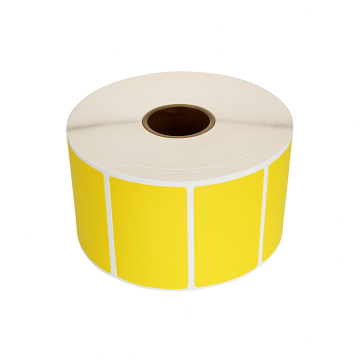 Zebra 57 x 32 compatible labels yellow
