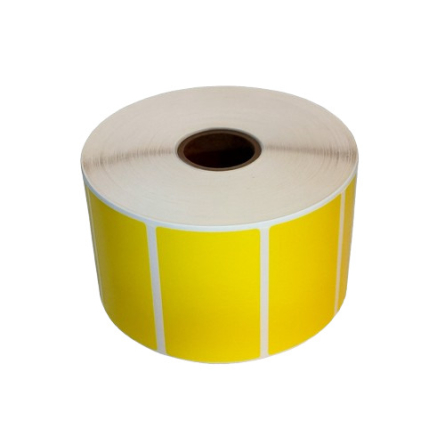 JINO yellow labels, 57 x 32mm, 1500 labels