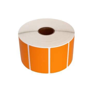 Zebra 57 x 32 compatible labels orange