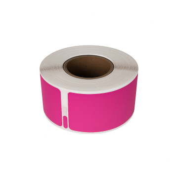 Dymo 99010 pink compatible labels