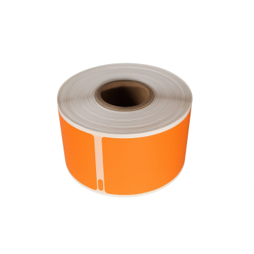 Dymo 99010 orange compatible labels