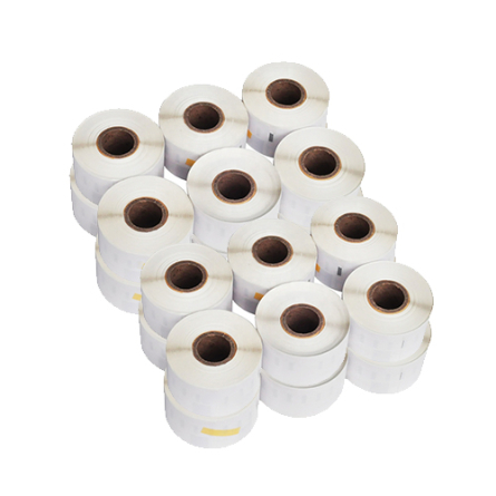 Dymo 13187 compatible labels, 89 x 36mm, 6240 labels