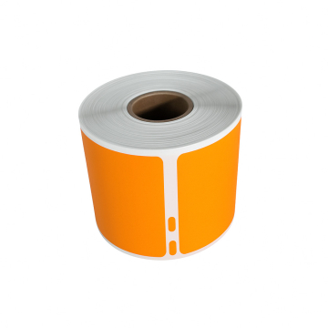 Dymo 99014 orange compatible labels