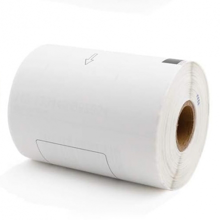 Brother DK-11241 compatible labels without holder, 102 x 152mm, 200 labels