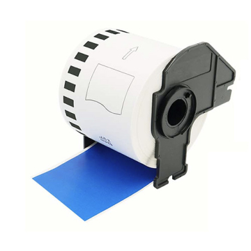 Brother DK-22205 compatible labels blue