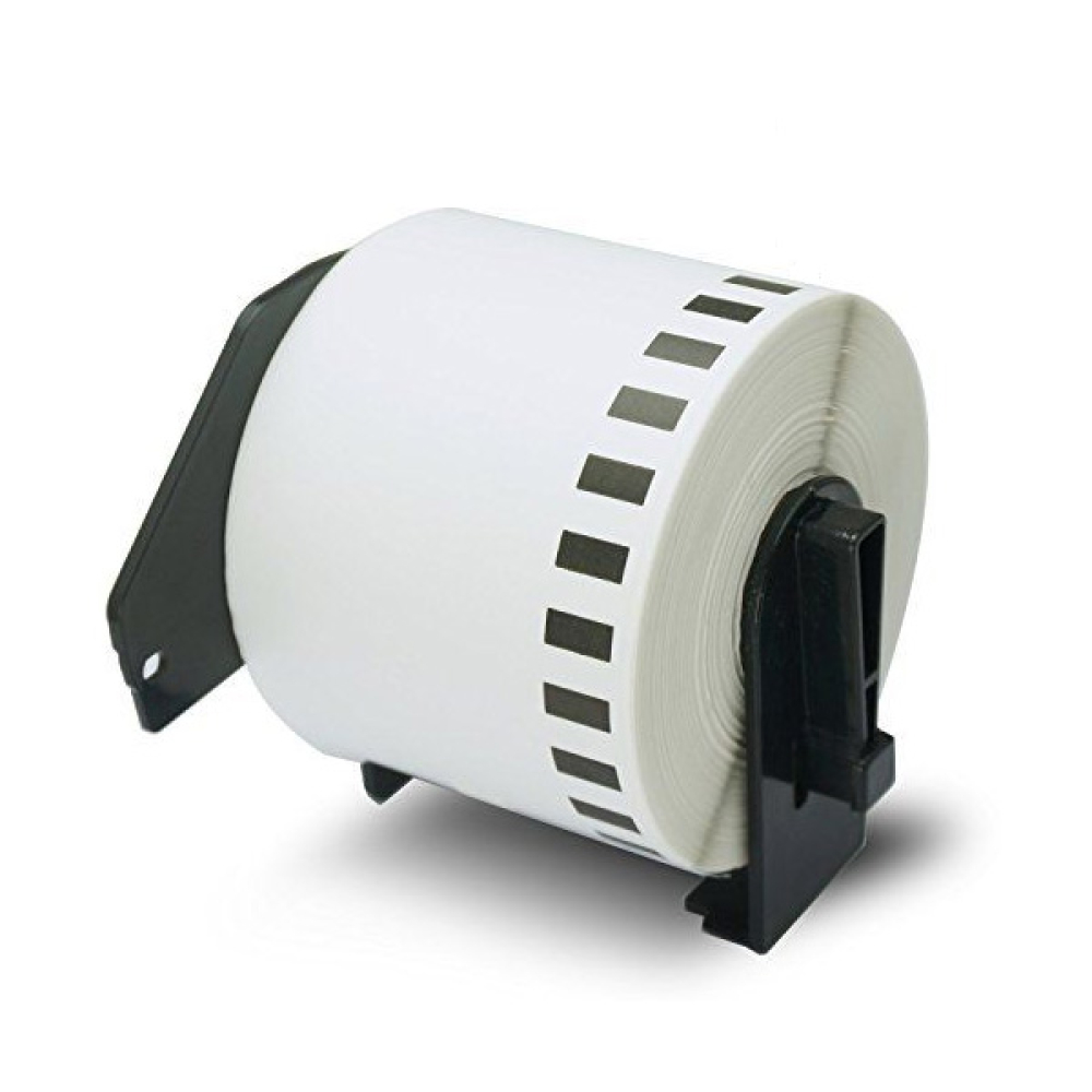 Produktbild von 10x Kompatible Etikettenrolle DK-22205 – 62 Mm X 30,48 M – Für Brother QL-500, QL-570, QL-1100