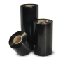 Zebra 02300BK11045 compatible wax ribbon - 110mm x 450m