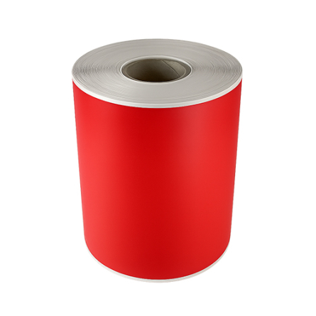 Zebra compatible labels red, 102 x 152mm, 300 labels