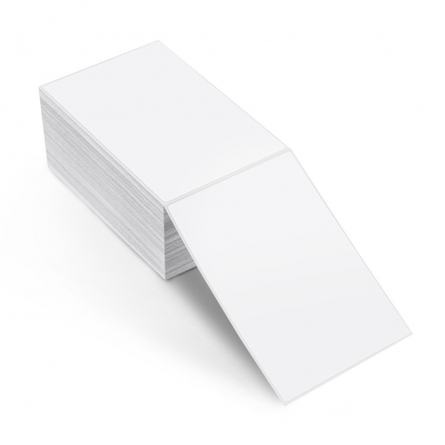 Fanfold shipping labels, 100 x 150mm, 500 labels