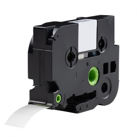 Brother TZe-334 compatible labeltape, gold on black, 12mm x 8m