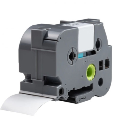 Brother TZe-162 compatible labeltape, red on clear, 36mm x 8m