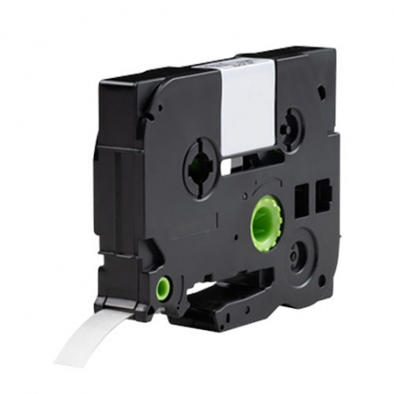 Brother TZe-324 compatible labeltape, gold on black, 9mm x 8m